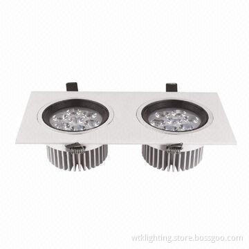 LED 7 x 2W Superior Ceiling Downlight with Epistar LEDs